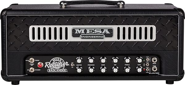 Mesa/Boogie Rectifier Badlander 100 Tube Guitar Amplifier Head (100 Watts), New, Action Position Back