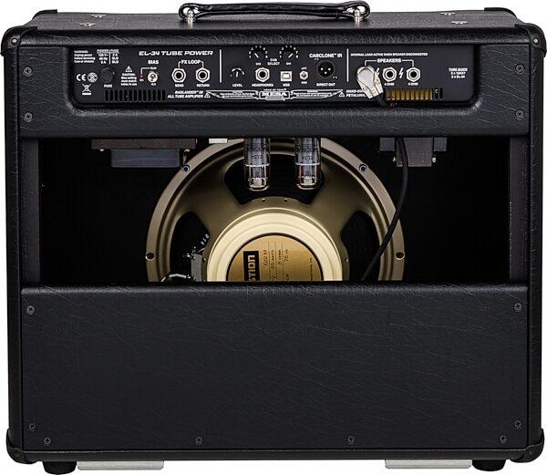 Mesa/Boogie Badlander 50 1x12 Guitar Combo Amplifier (50 Watts, 1x12"), Black Bronco, Action Position Back
