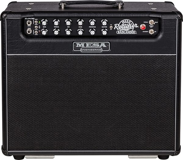 Mesa/Boogie Rectifier Badlander 50 Guitar Combo Amplifier (50 Watts, 1x12"), New, Action Position Back