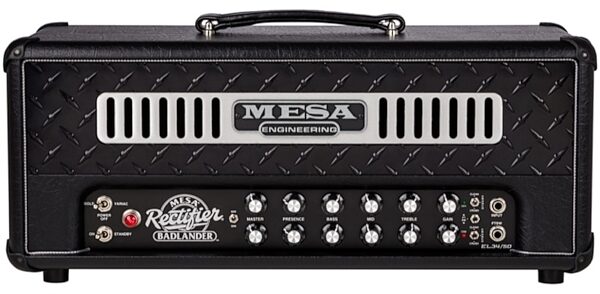 Mesa/Boogie Rectifier Badlander 50 Guitar Amplifier Head (50/20 Watts), Blemished, main