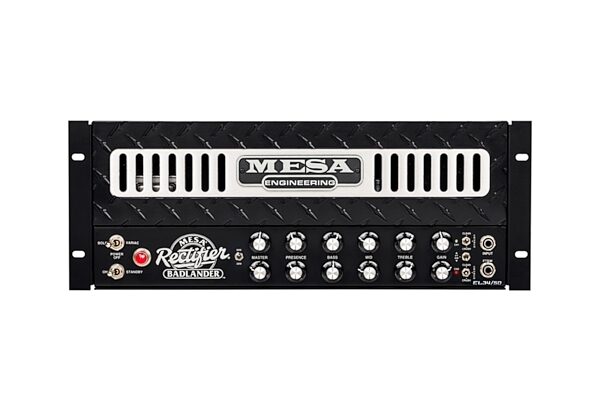 Mesa/Boogie Rectifier Badlander 50 Rackmount Guitar Amplifier Head (50 Watts), New, main