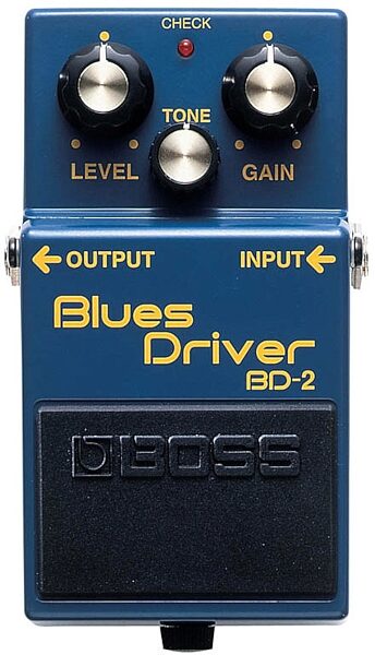 Boss BD-2 Blues Driver Overdrive and Distortion Pedal, New, Main