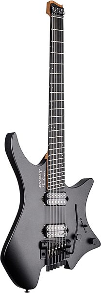 Strandberg Boden Metal NX 6 Tremolo Electric Guitar (with Gig Bag), Black Green, Action Position Back