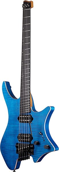 Strandberg Boden Prog NX 6 Electric Guitar (with Gig Bag), Deep Blue, Action Position Back