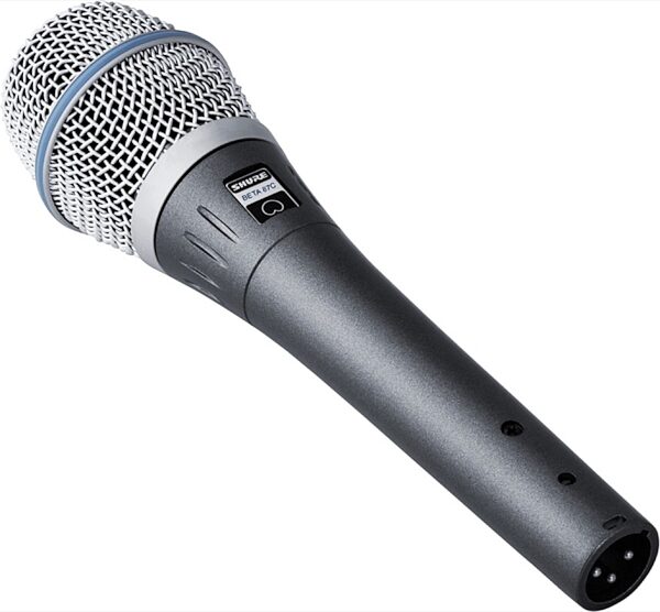 Shure Beta 87C Cardioid Condenser Microphone, New, Angle