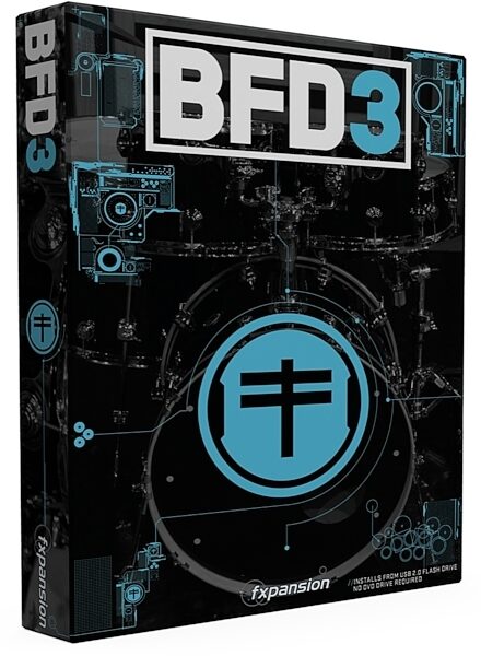 FXpansion BFD 3 Drum Instrument Software, Main