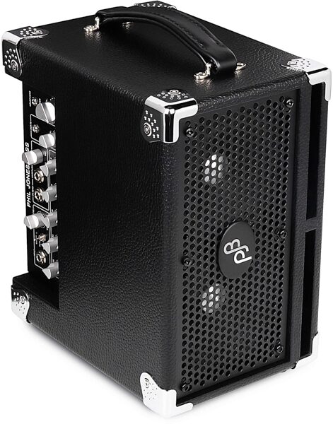 Phil Jones Bass BG-120 Bass Cub Pro Combo Amplifier (120 Watts, 2x5"), Black, Action Position Side