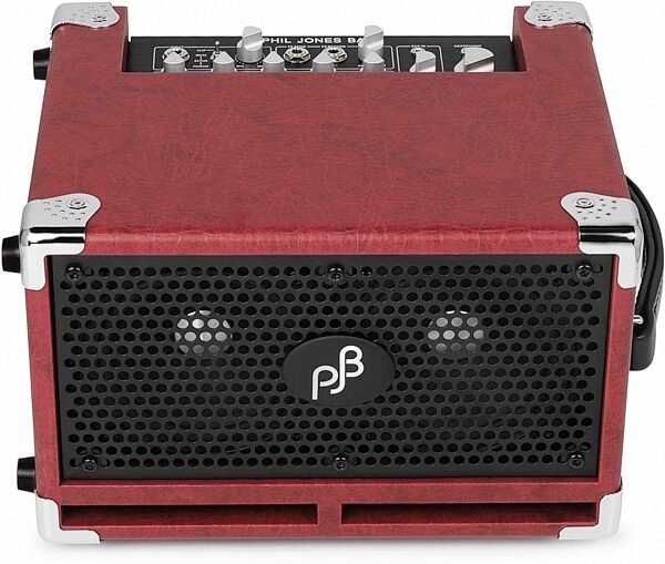 Phil Jones Bass BG-120 Bass Cub Pro Combo Amplifier (120 Watts, 2x5"), Red, Action Position Front