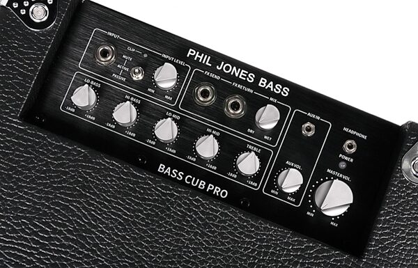 Phil Jones Bass BG-120 Bass Cub Pro Combo Amplifier (120 Watts, 2x5"), Black, view