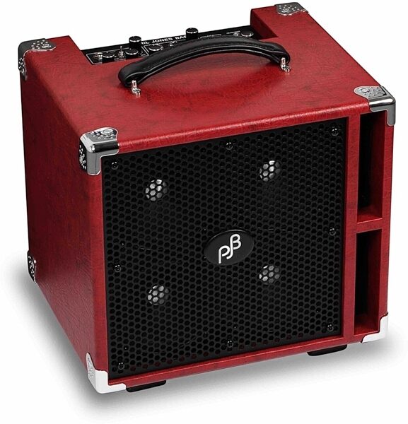 Phil Jones BG450 Bass Combo Amplifier (500 Watts, 4x5"), Red, Angled Front