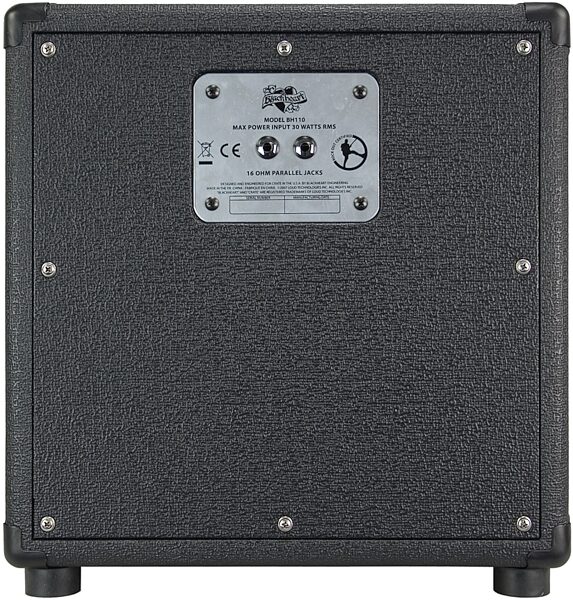 Blackheart BH110 Killer Guitar Speaker Cabinet (30 Watts, 1x10"), Rear