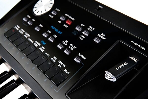 Roland BK-5 Backing Keyboard, Controls