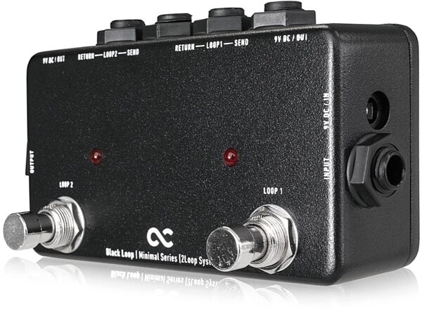One Control Black Loop 2-Channel Loop Switcher, Side