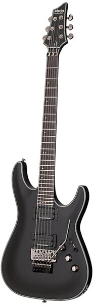 Schecter BlackJack SLS C-1 FR Active Electric Guitar, Satin Black