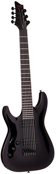 Schecter Blackjack C-7 2014 Electric Guitar, Left-Handed, Black