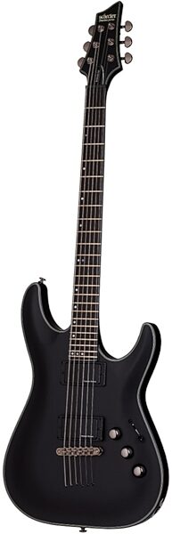 Schecter BlackJack SLS C-1 Active Electric Guitar, Satin Black