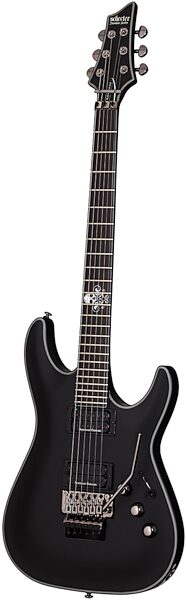 Schecter BlackJack SLS C-1 FR Passive Electric Guitar, Satin Black