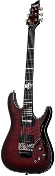 Schecter BlackJack SLS C-1 FR Sustainiac Electric Guitar, Crimson Red