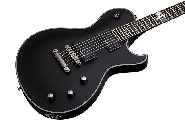 Schecter BlackJack SLS Solo-6 Electric Guitar, Satin Black Body
