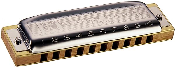 Hohner 532 Blues Harp Pro Pack Harmonica Set, Keys of C, G, and A, Action Position Back