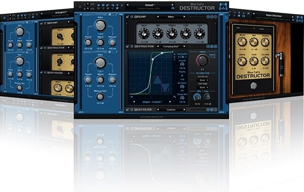 Blue Cat Audio Destructor Distortion Audio Plug-in, Digital Download, view