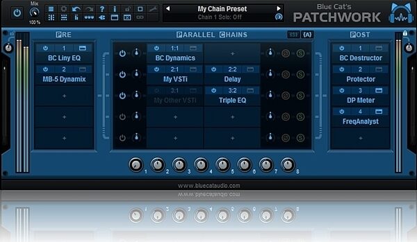 Blue Cat Audio PatchWork Audio Plug-in, Digital Download, Screenshot Front