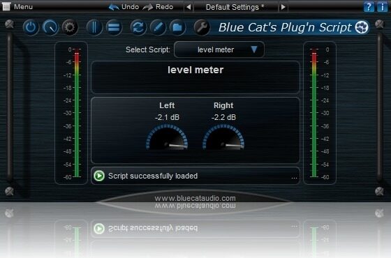 Blue Cat Audio Plug'n Script Audio Plug-in, Digital Download, Screenshot Front