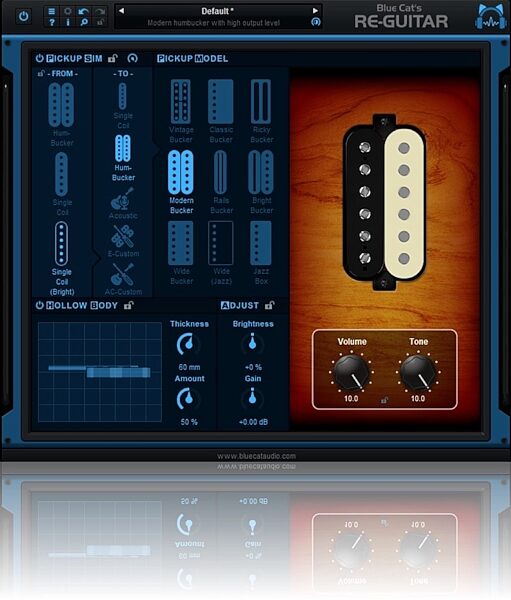 Blue Cat Audio Re-Guitar Audio Plug-in, Digital Download, view