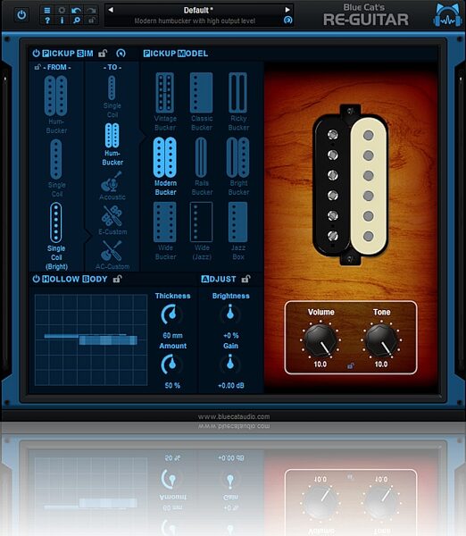 Blue Cat Audio Re-Guitar Audio Plug-in, Digital Download, Screenshot Front