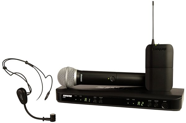 Shure BLX1288/PG30 Dual Channel PG58/PG30 Handheld Wireless Microphone System, Main
