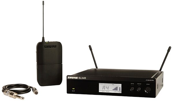 Shure BLX14R Wireless Guitar System, Band H9 (512-542 MHz), Main
