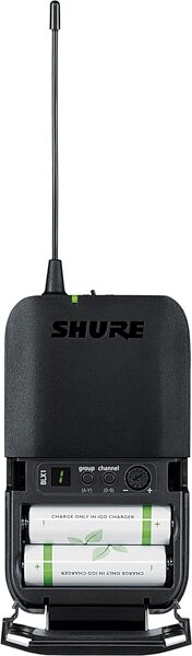 Shure BLX14 Wireless Guitar System, Band H10 (542-572 MHz), Bodypack