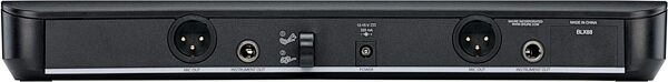 Shure BLX88 Dual Wireless Receiver for BLX Wireless System, Band H10, Open Box (Like New), Action Position Back