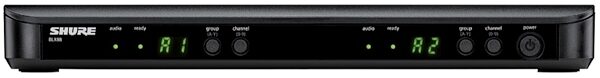 Shure BLX1288/MX153 Dual-Channel Combo SM58 Handheld and MX153 Earset Wireless Microphone System, Band H10 (542-572 MHz), ve