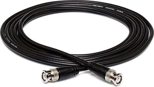 Hosa BNC 50-ohm Coax Cable, 100 foot, Action Position Back