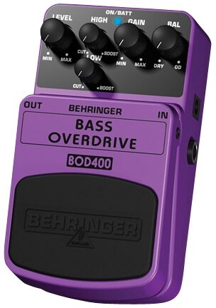 Behringer BOD400 Bass Overdrive Pedal, Right