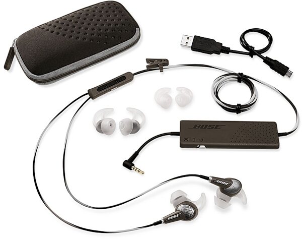 Bose QuietComfort 20i Noise Cancelling Headphones for iPhone/iPad/iPod, Package