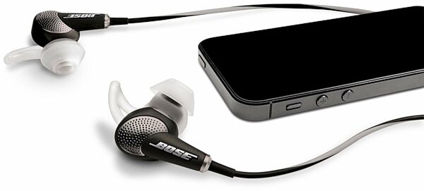 Bose QuietComfort 20i Noise Cancelling Headphones for iPhone/iPad/iPod, In Use