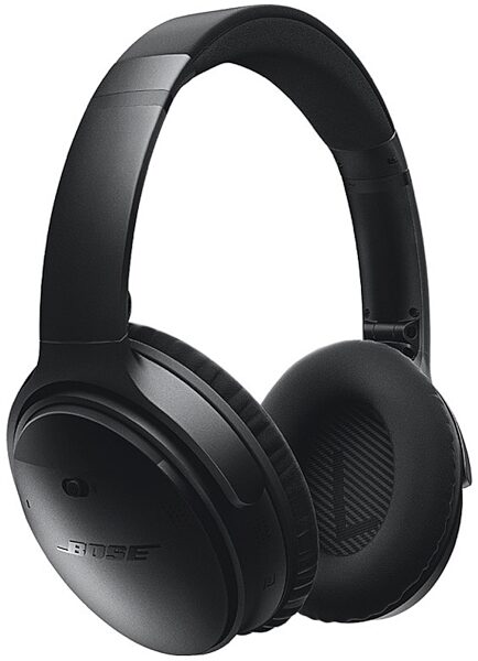 Bose QC35 QuietComfort 35 Wireless Noise-Cancelling Headphones, Black