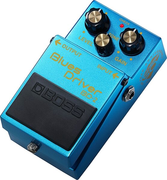 Boss Blues Driver BD-2 Overdrive Pedal - 50th Anniversary Edition, New, Action Position Back