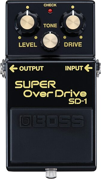 Boss 40th Anniversary Super Overdrive Pedal, Action Position Back