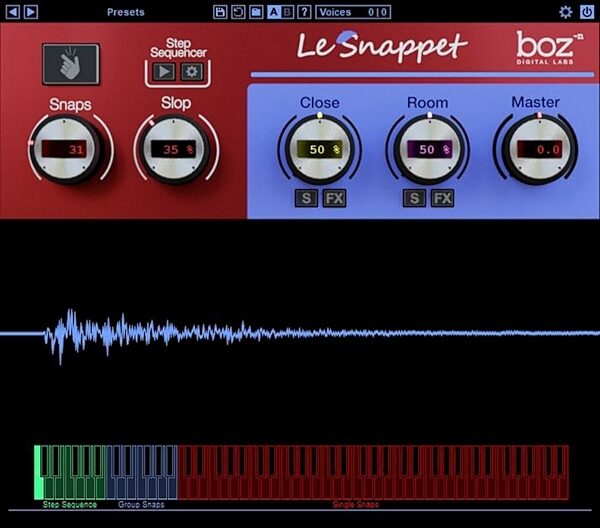 Boz Digital Le Snappet Audio Plug-in, Digital Download, view