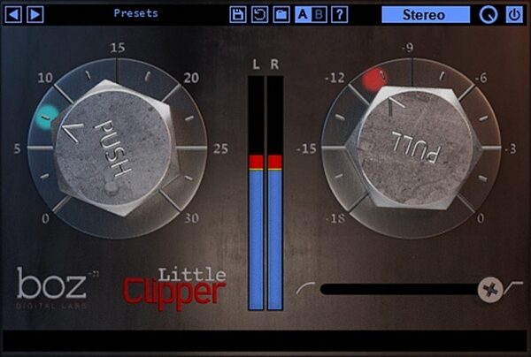 Boz Digital Little Clipper Audio Plug-in, view