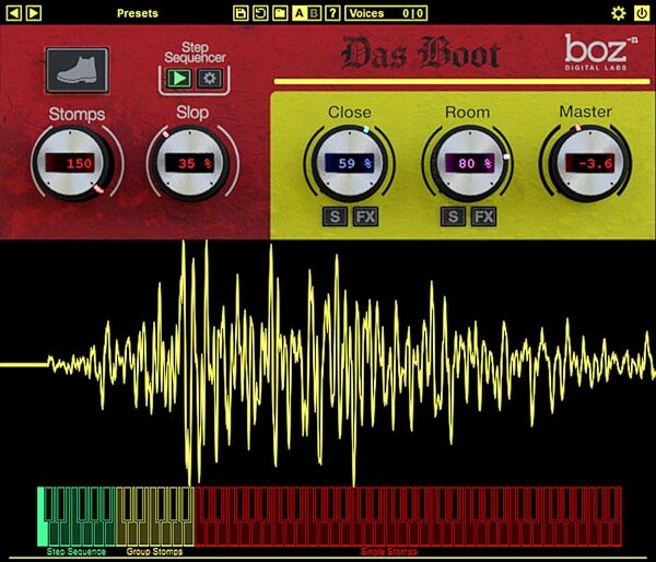 Boz Digital Das Boot Audio Plug-in, Digital Download, Action Position Back