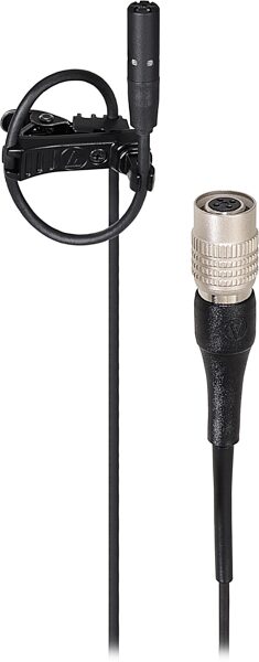 Audio-Technica BP898 Subminiature Cardioid Condenser Lavalier Microphone, BP898cW, for Wireless with cW Connector, USED, Open Box (Like New), Action Position Front