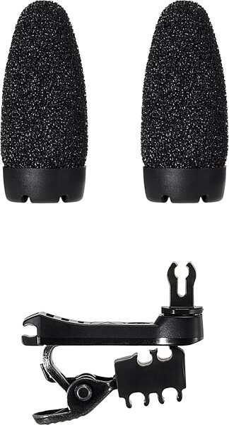 Audio-Technica BP898 Subminiature Cardioid Condenser Lavalier Microphone, BP898cW, for Wireless with cW Connector, USED, Open Box (Like New), Action Position Front