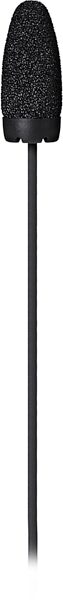 Audio-Technica BP899 Subminiature Omnidirectional Condenser Lavalier Microphone, Black, Unterminated, Action Position Back