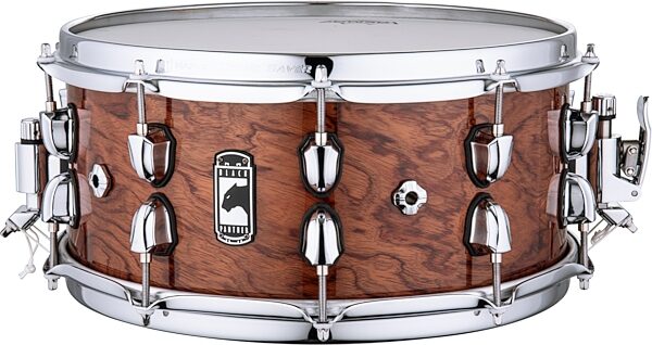 Mapex Black Panther Shadow Birch/Walnut Snare, 6.5X14 inch, Action Position Back