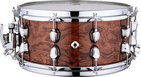 Mapex Black Panther Shadow Birch/Walnut Snare, 6.5X14 inch, Action Position Back