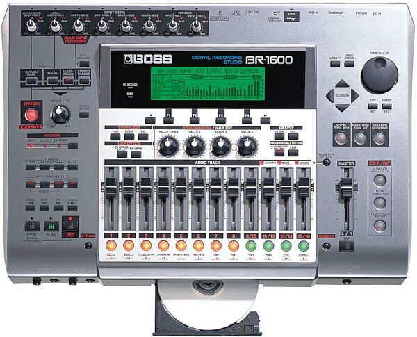 Boss BR-1600CD 16-Track Digital Studio Multitrack Recorder, Main